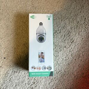 WiFi Smart Camera Bulb with LED Lights